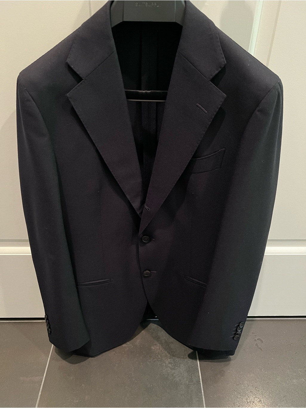 Suit Supply Men's Navy Havana Suit (Jacket + Trousers)